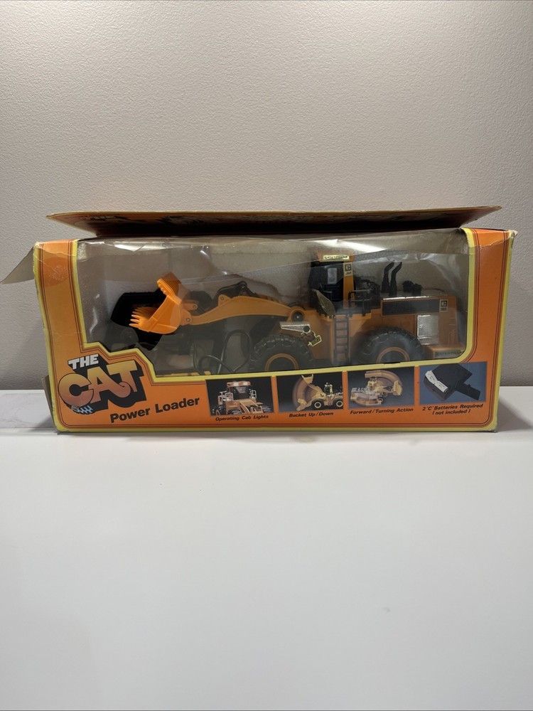 Bright 290 The Cat992 Power Loader Tractor W/Full Control Remote Bad Pack
