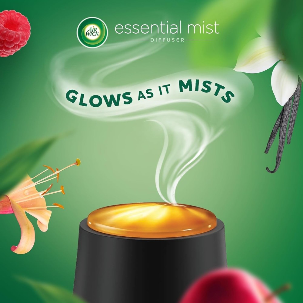Air Wick Essential Mist Diffuser, 1ct, Essential Oils Diffuser, Air Freshener