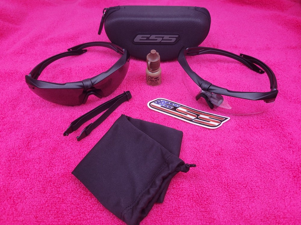 ESS Crossbow 2X Dual-Eyeshield Retail Kit - black
