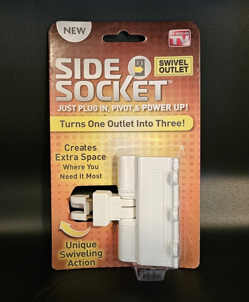 Side Socket Swivel Outlet New in Packaging
