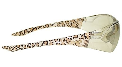 Delta Plus Avion, One Size, Clear with Leopard Temple Tips