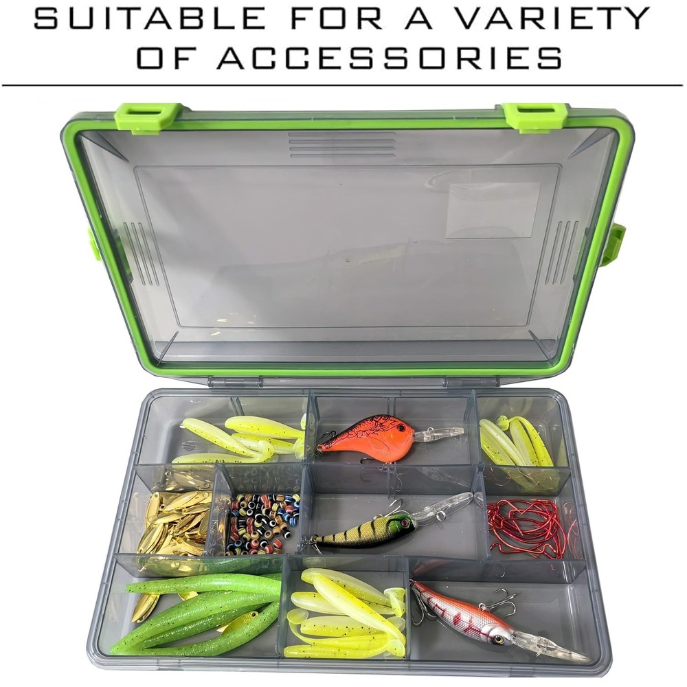 Tackle Boxes Plastic Storage Organizer Box with Removable Dividers,3600 Tackl...