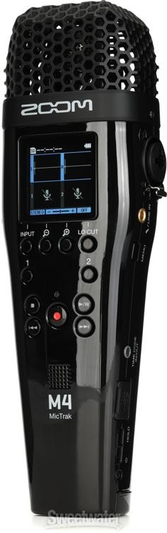 Zoom M4 MicTrak 4-channel 32-bit Recorder with Timecode Generator