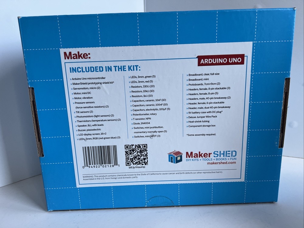 Make: Electronics Ultimate Microcontroller Pack - Includes Arduino Uno STEM