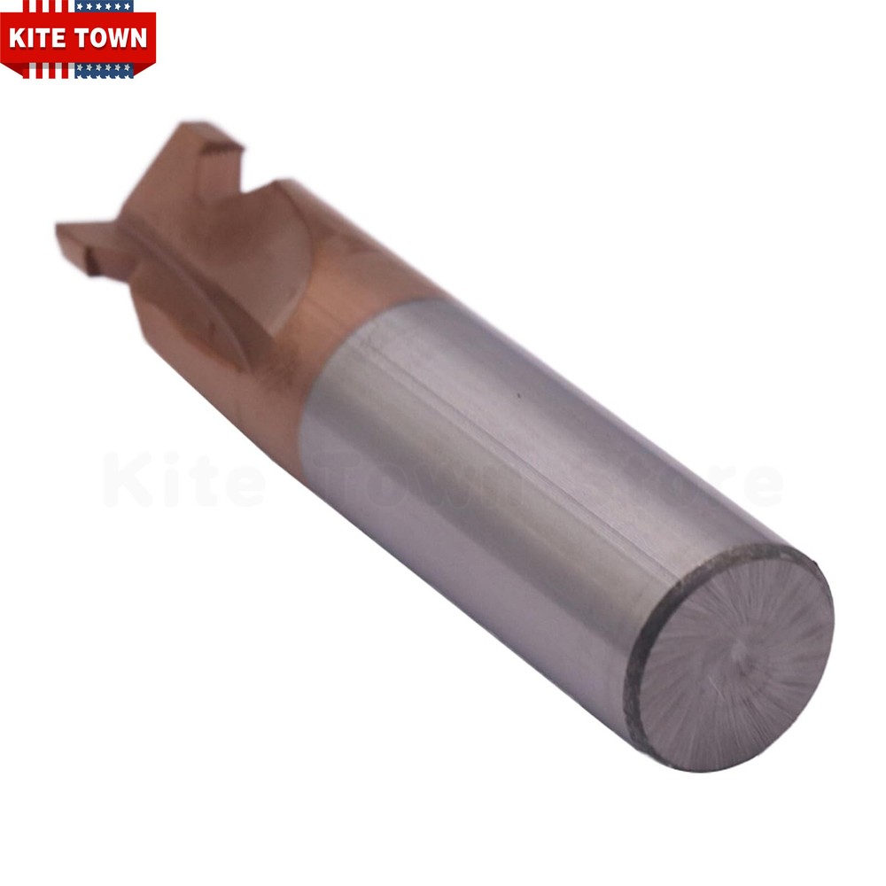 3 Flute Solid Carbide Picatinny Rail Form Tool, Milling Cutter - TiSiN Coated