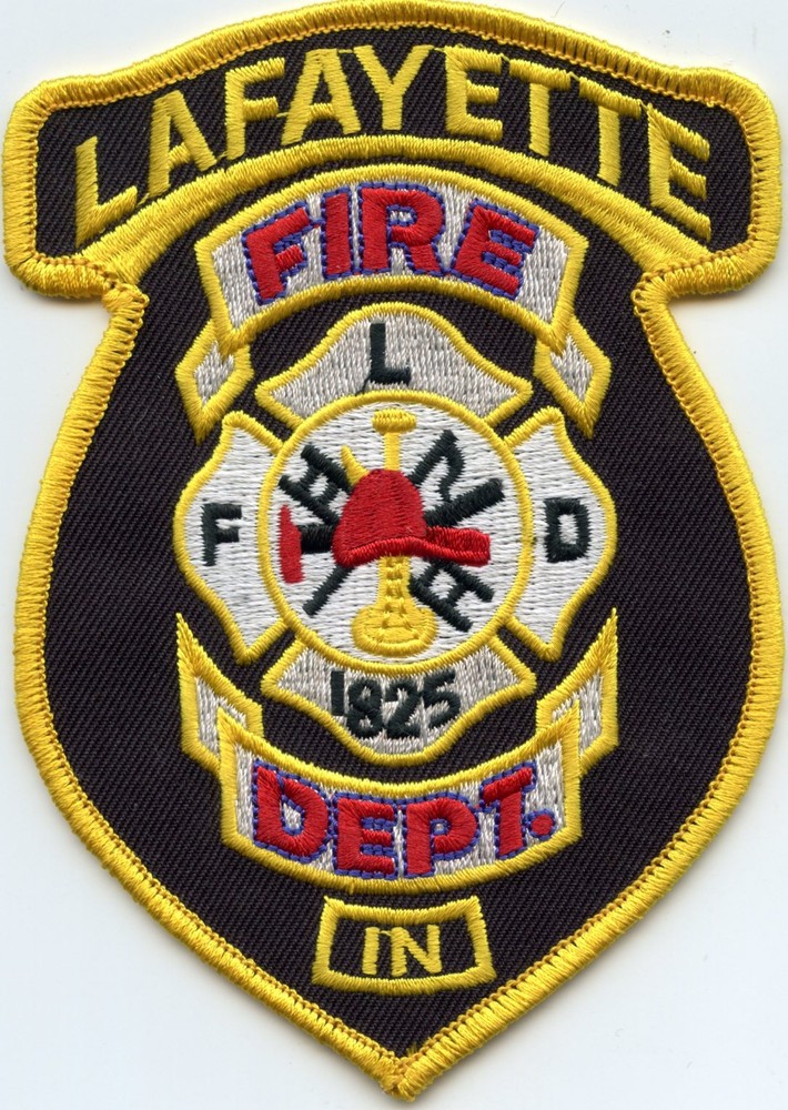 LAFAYETTE INDIANA IN FIRE PATCH