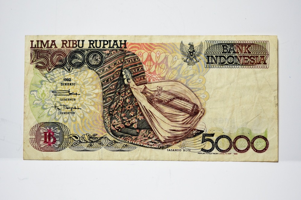 1992 Indonesia 5000 Rupiah (nb130)