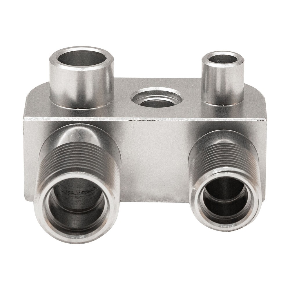 Adapter Fitting For LSX LS3 Engine Swap Conversion AC Line Compressor ALLOYWORKS