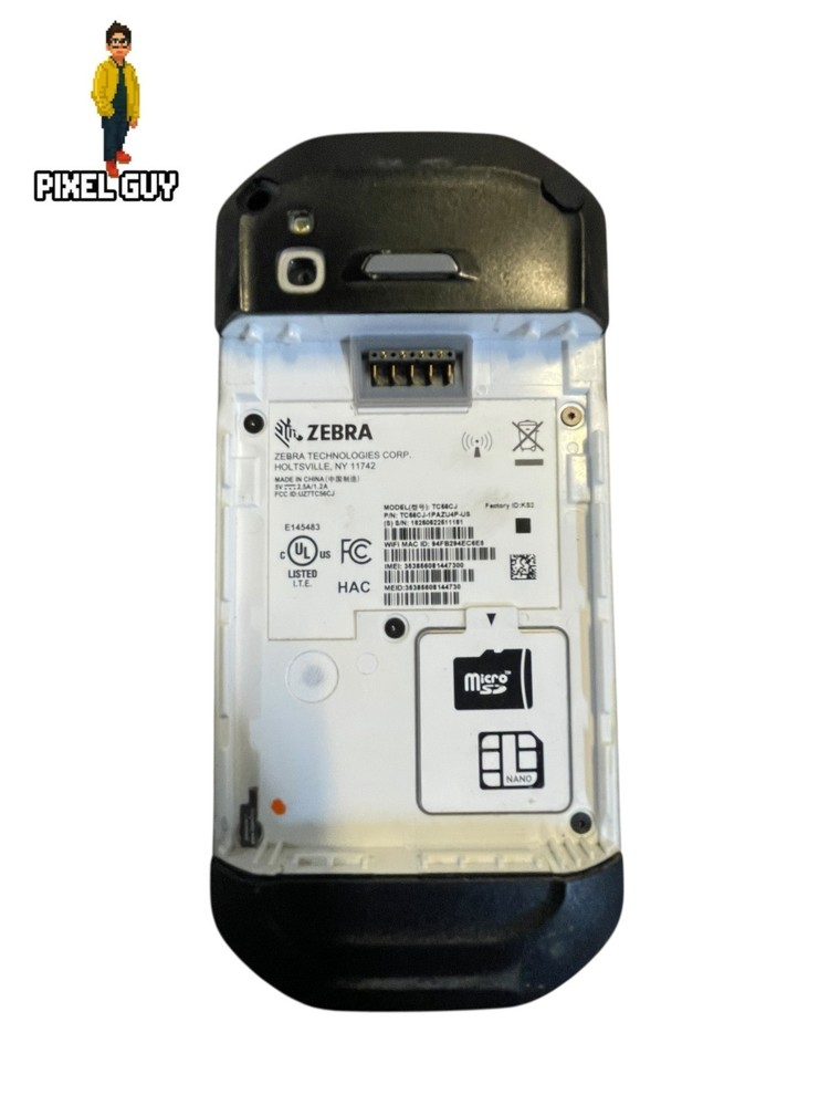 Zebra TC56CJ Android Handheld Computer Barcode Scanner P/N TC56CJ-1PAZU4P-US