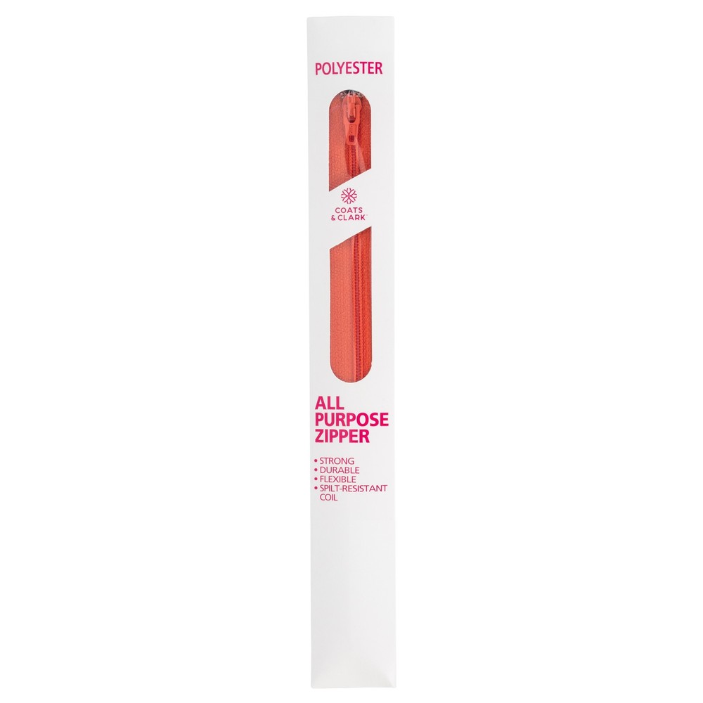 Coats All-Purpose Plastic Zipper 12"