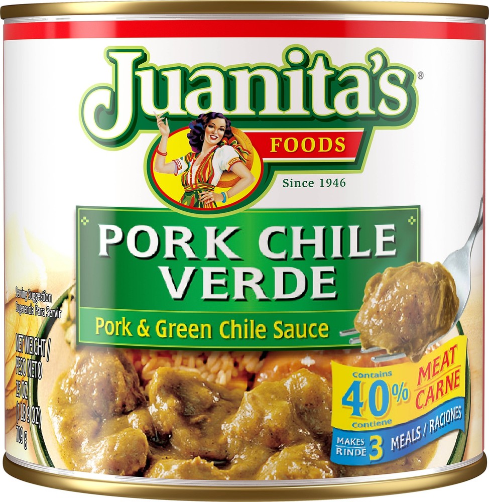 Hot selling quality,Pork Chile Verde, 25 oz Can