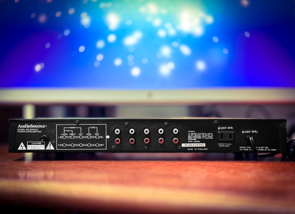 AudioSource EQ Eight 🌈RaRe🌈 Vintage Stereo Graphic Equalizer
