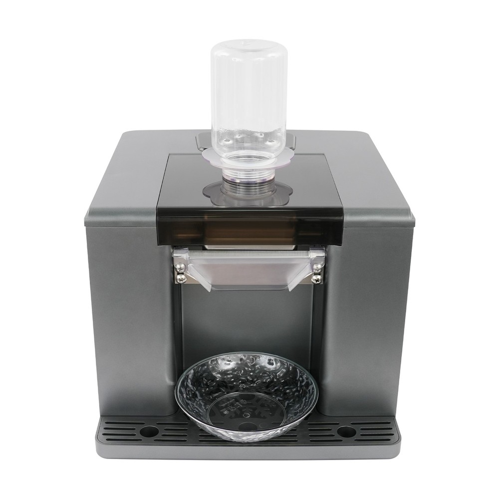 Automatic Electric Ice Crusher Shaver Machine Snow Cone Maker Shaved Ice 280W