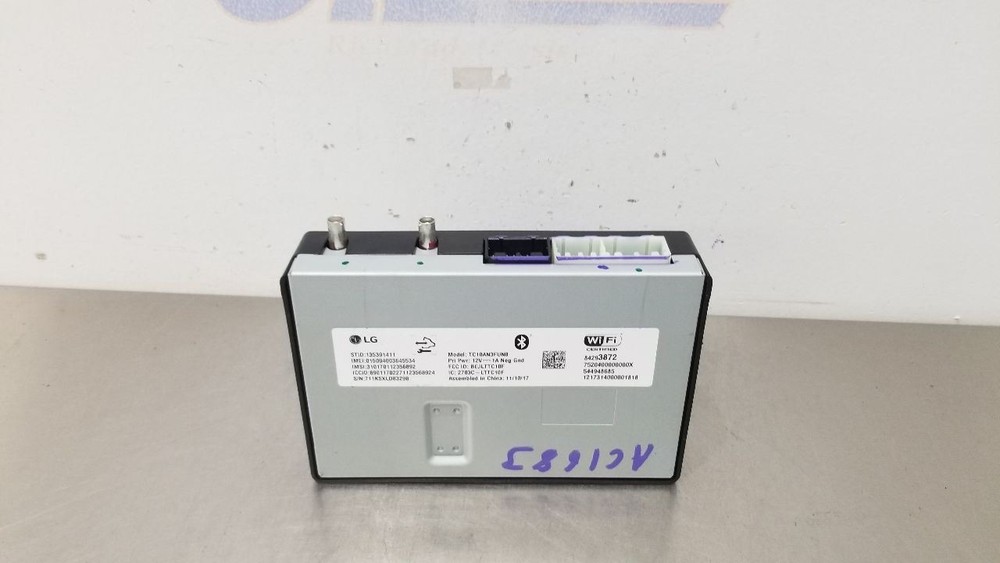 18 GMC YUKON DENALI COMMUNICATION TELEMATICS CONTROL MODULE 84293872