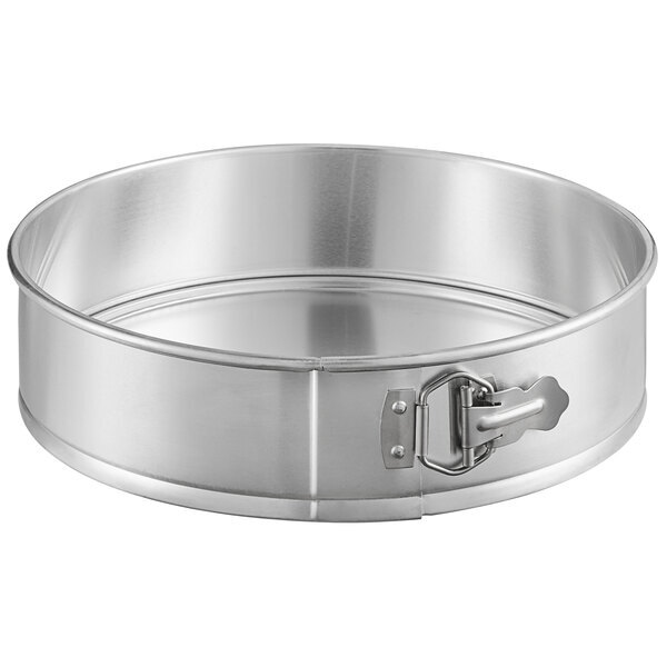 Choice 3" High Sided Aluminum Springform Cake Pan (select diameter below)
