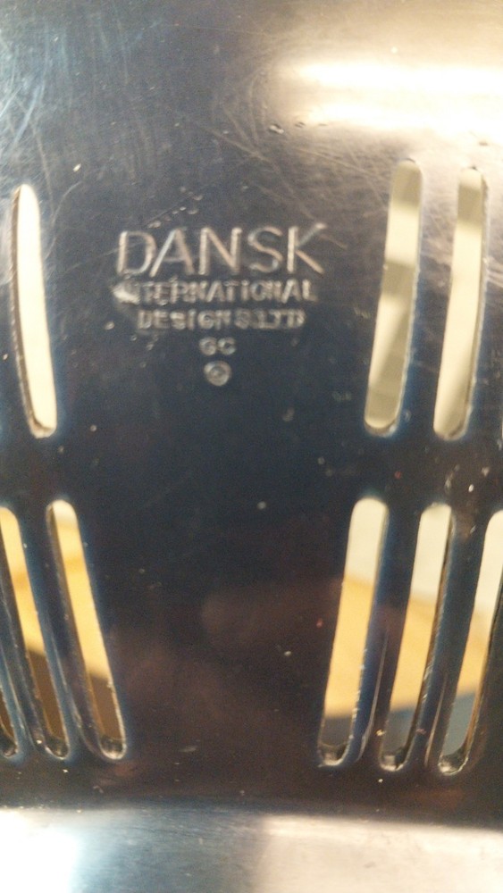 Dansk Blue Plastic Colander