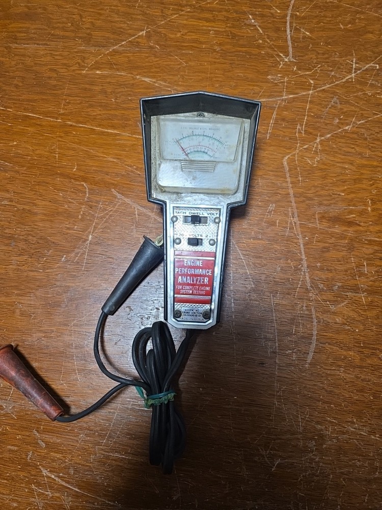 Dixon  Engine Performance Analyzer. Turn Ups