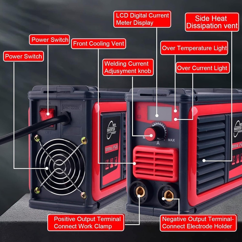 Upgraded 110V Mini Welding Machine - Fast, Efficient & Portable for Home Use