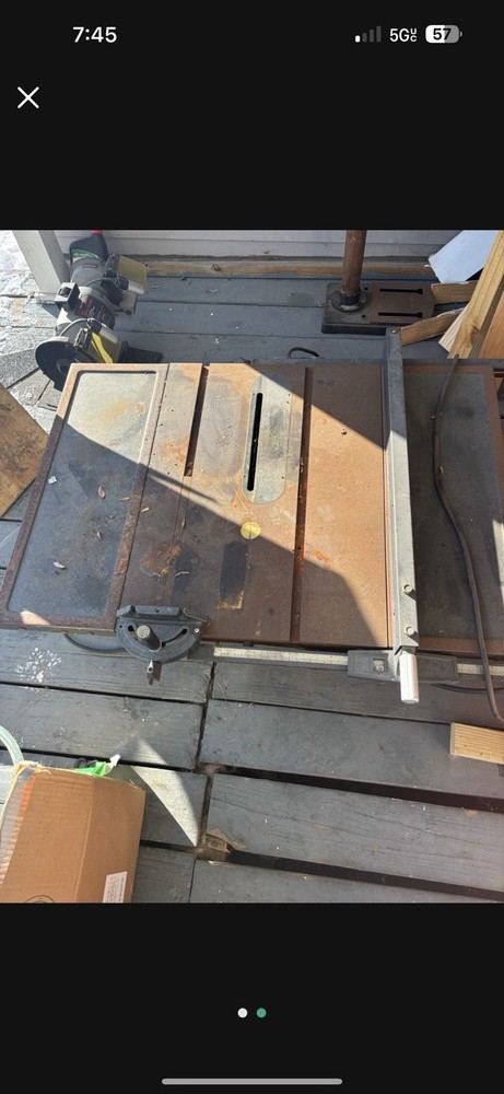 Vintage Craftsmen’s /sear Table Saw
