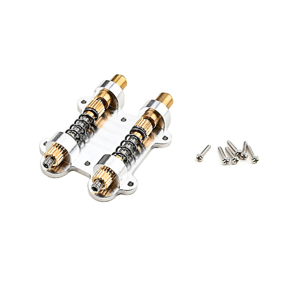 Brass Double Guitar Tremolo Bridge Stabilizer Stopper Arming Adjuster Sets US