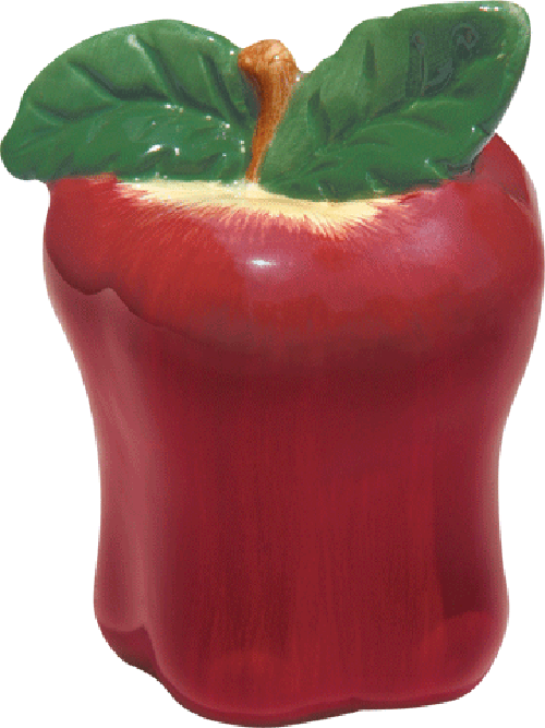 Ceramic Apple Toothpick Holder