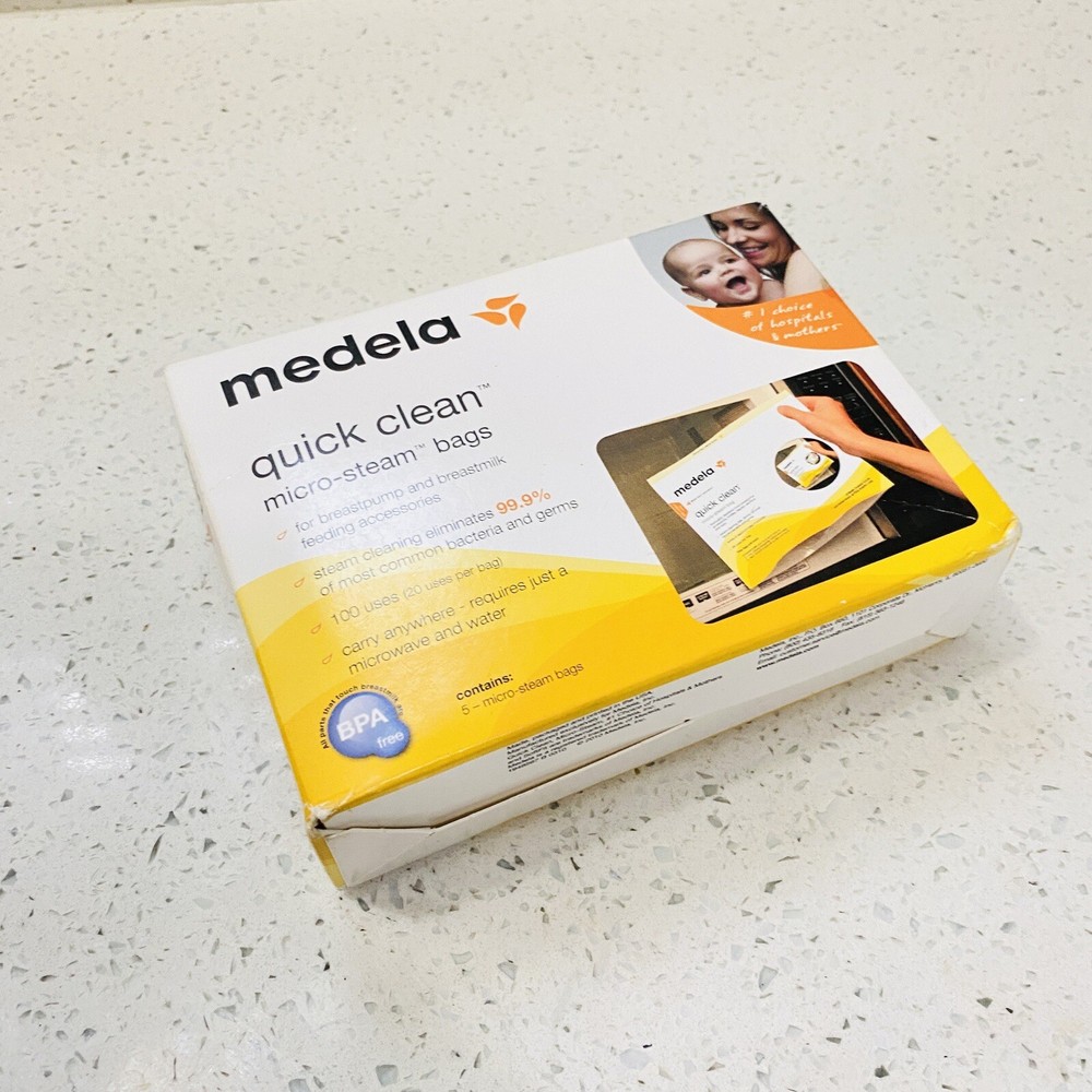 Medela Quick Clean Micro-Steam Bags, 5 Count