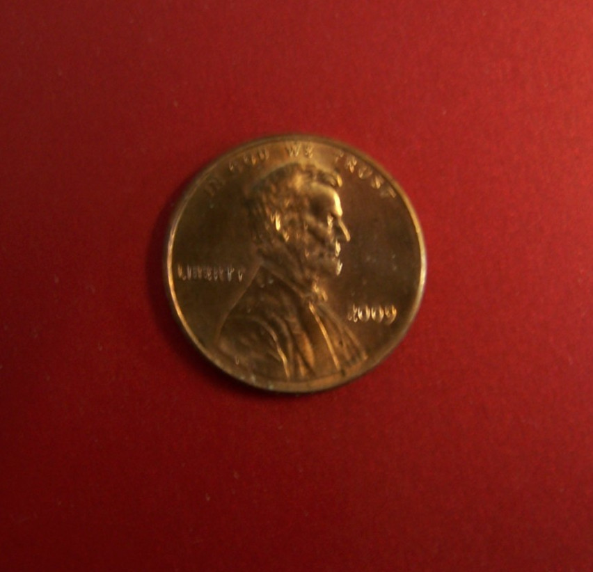 2009 Lincoln  Penny Cabin Error, Die Crack Error on reverse #009 L@@K