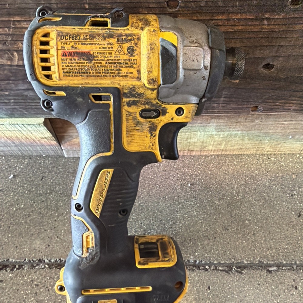 DeWalt DCF885 20V MAX Cordless Impact Driver 1/4” Tool Only
