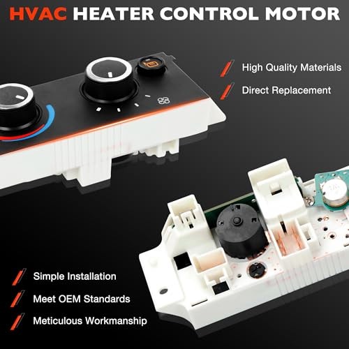 599-294 Front Climate Control Module A/C Heater Air Conditioning Panel,