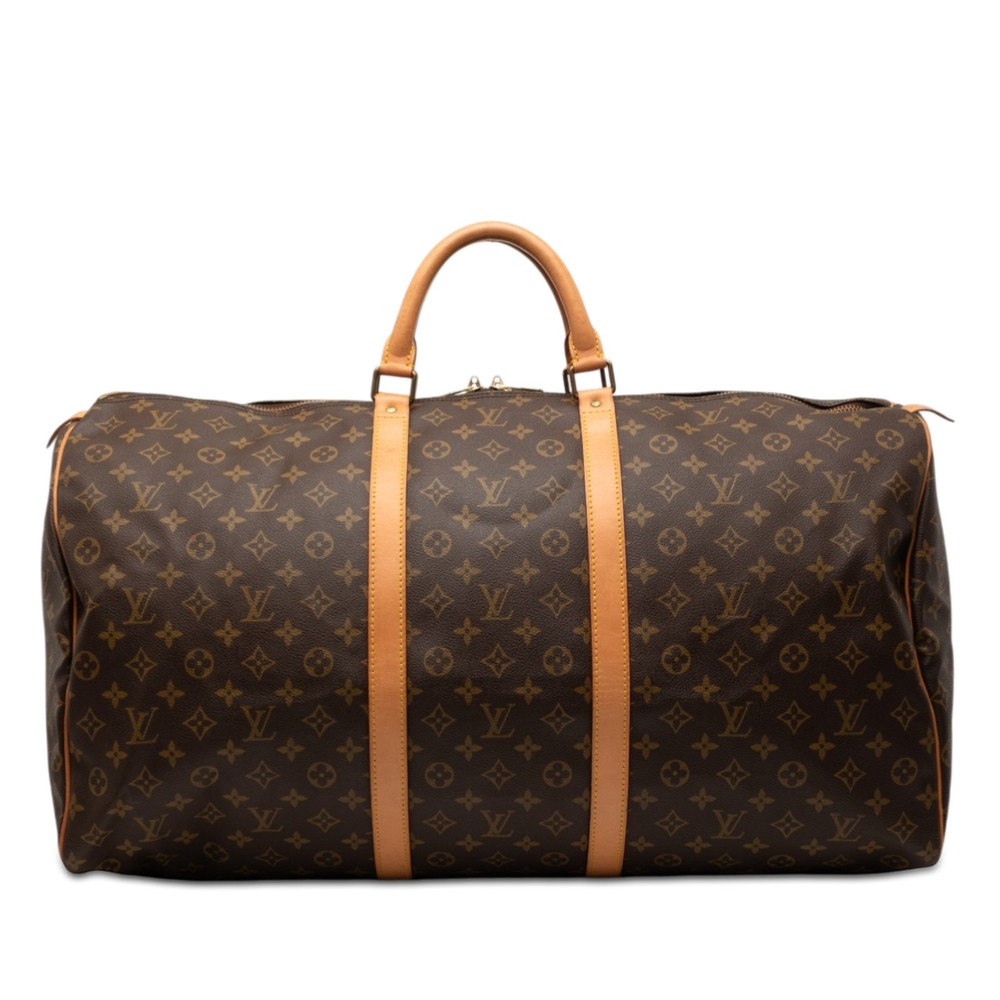 Louis Vuitton Monogram Keepall 60 | Pre-Loved | Brown | Authenticated