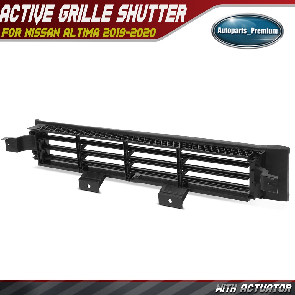 Front Lower Active Grille Shutter with Actuator Assy for Nissan Altima 2019-2020