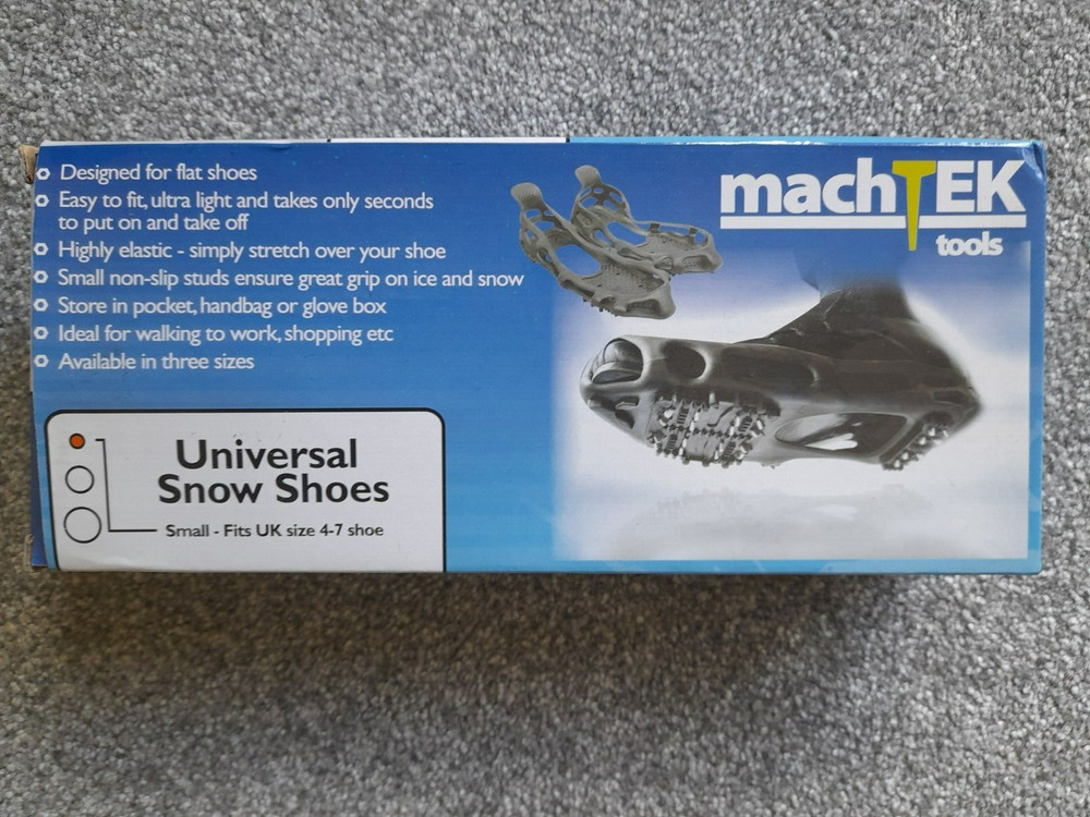 MACHTEK UNIVERSAL SNOW SHOES BUNDLE .... 4 PAIRS VARIOUS SIZES