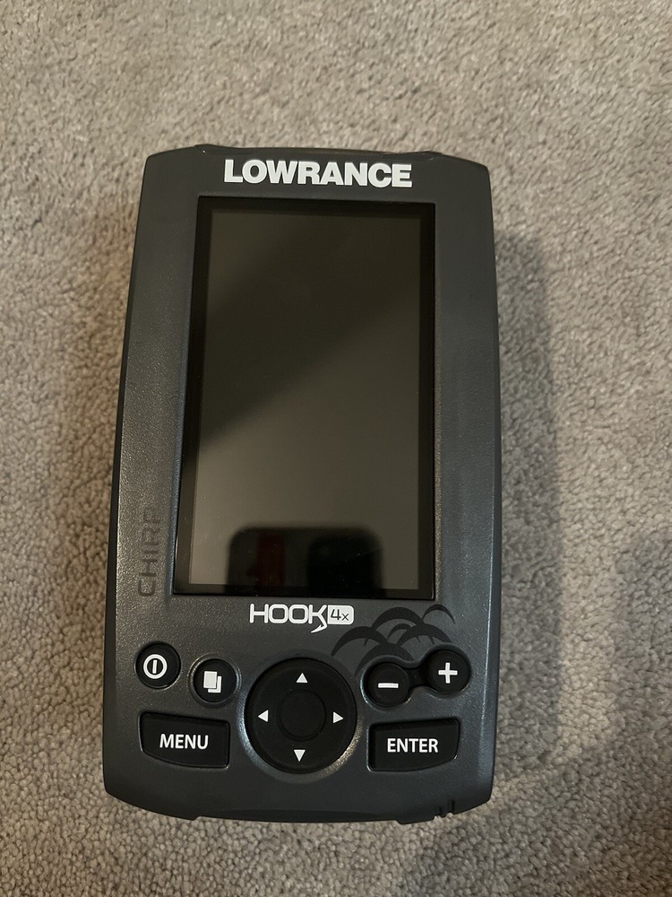 lowrance hook 4x chirp fish/depth finder