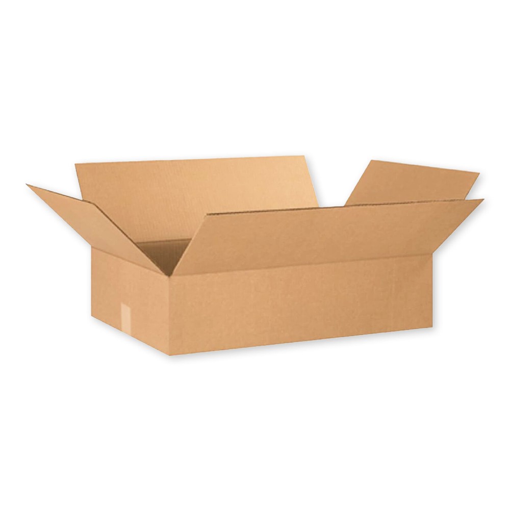 28 x 16 x 7" ECT-32 20 Pack Corrugated Boxes Kraft