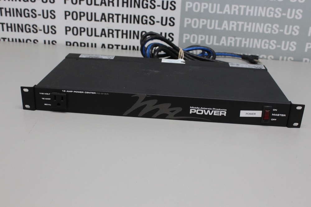 Middle Atlantic PD-915R Power Distribution Unit - Black