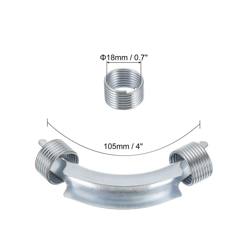 16mm Bend Support, 5Pcs Metal 90 Degree Elbow Bend Support with Spring