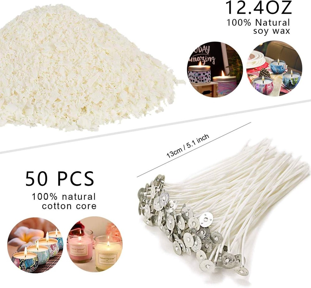 Candle Making Kit Supplies,DIY Craft Tools Including Candle Make Pouring Pot,...
