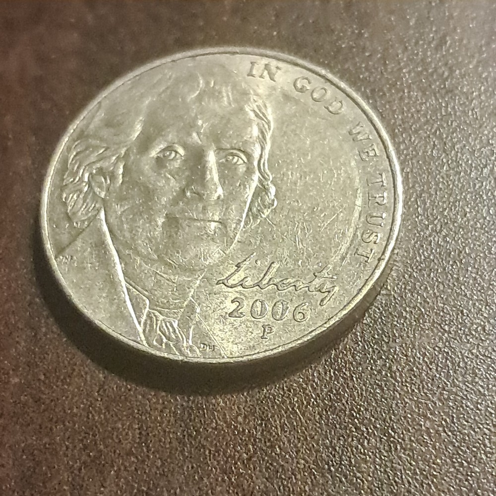 🔥Rare Error coin 2006 D Jefferson Nickel🔥