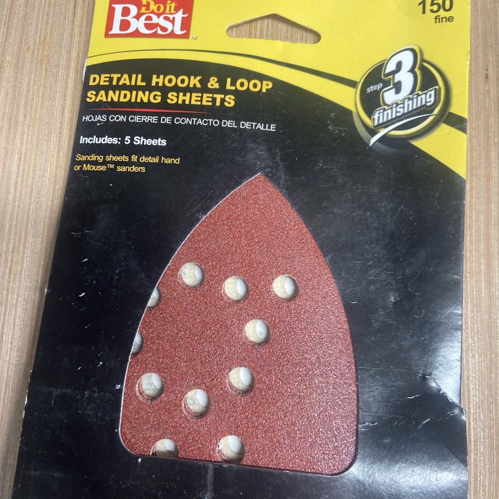 Chicago Electric Multi Tool Triangle Sanding Sheets # 65985, pad assortment