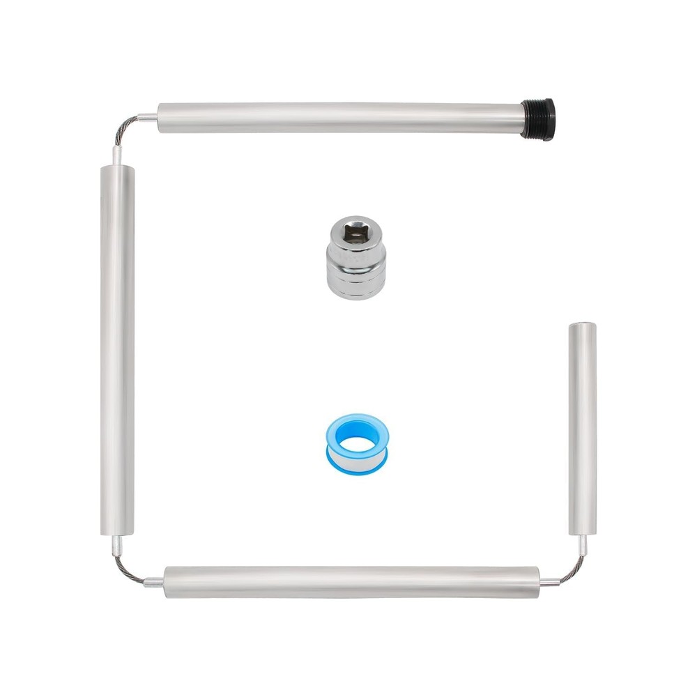 44" Flexible Magnesium Anode Rod, Hot Water Heater Rod Replace Silver