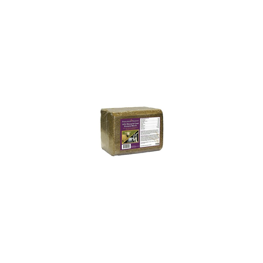 Prairie Pride 16826 Sheep & Goat Block, 33-Lbs. - Quantity 1