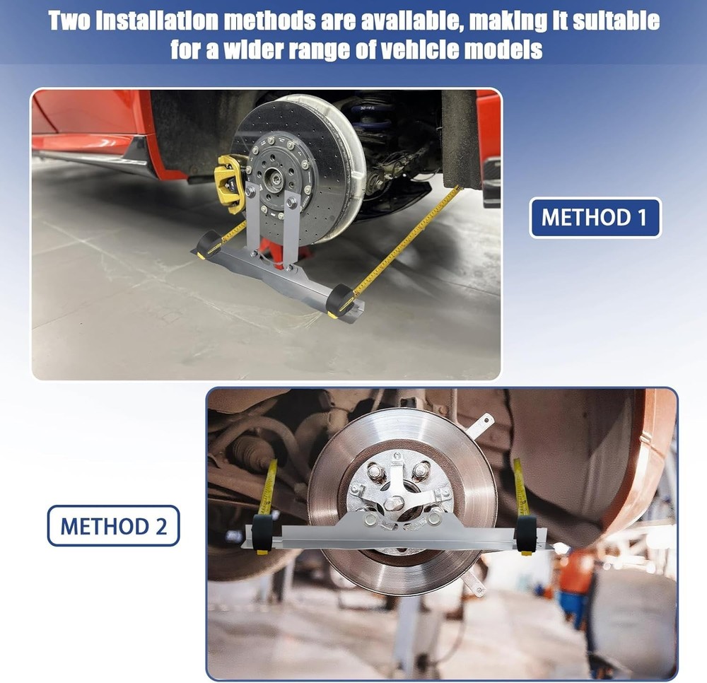 Upgrade Wheel Alignment Tool Plates,2-Pack,Alignment Tool,3 in 1,Wheel Alignm...