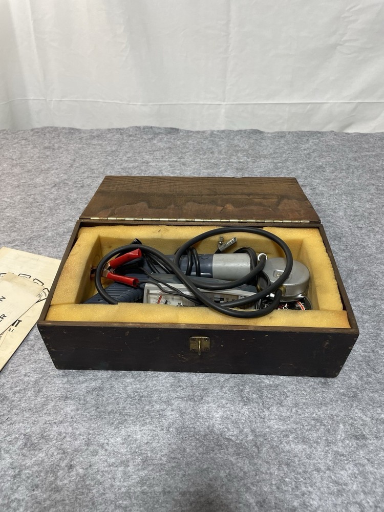 Vintage Rite Autotronics Engine Analyzer Test Kit Timing Light Gauges USA