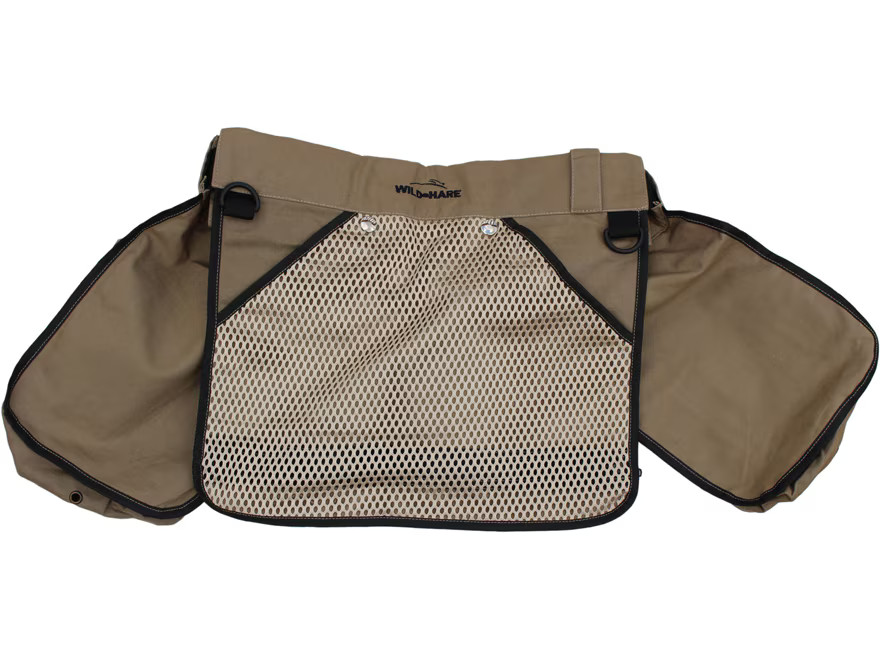 Wild Hare Half Vest Shotgun Shell Pouch Khaki 3XL