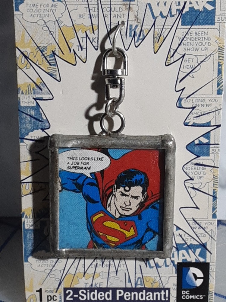 DC Comics Originals Pop Age Timeline - Superman 2 Sided Pendant