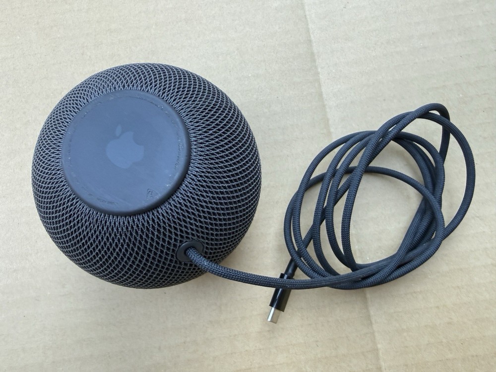 Apple HomePod Mini Smart Speaker Black Model A2374 Tested Works