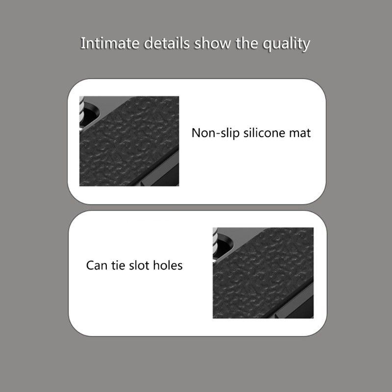 2pcs Multipurpose Quick Release Plate 38mm Arca Type for Camera Clip and Tripod