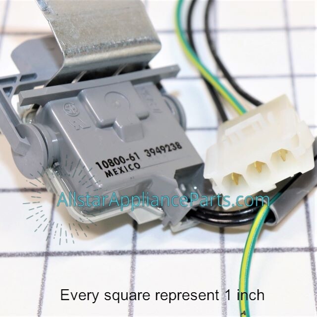 Whirlpool Washing Machine Lid Switch Assembly 3949238