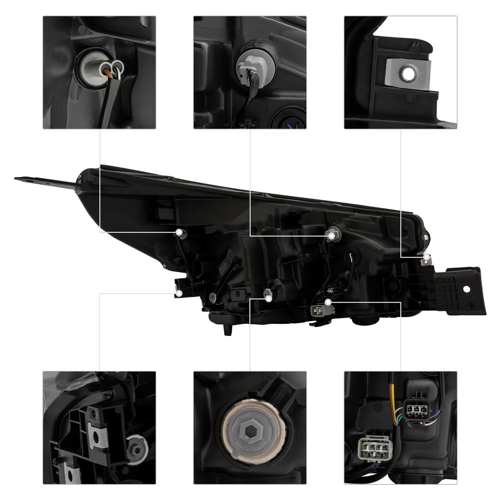 Left Side Headlight Assembly Led headlight For Subaru Forester 2022-2024