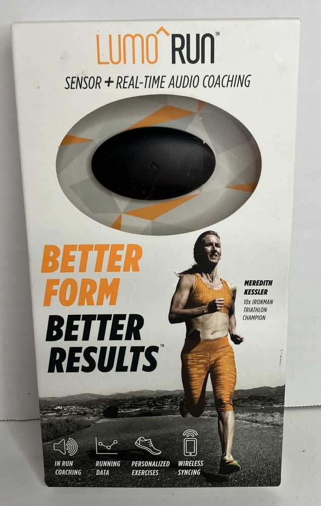 Lumo Run Running Coach Sensor + Real Time Audio Coaching  *Only For iPhone iOS*